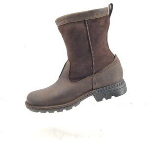 UGG | Shoes | Ugg Hartsville Sheepskin Leather Boots Brown  display picture 2